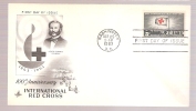 FDC 100th Anniversary International Red Cross  - Scott # 1239 - 1961-1970