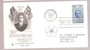 FDC Sun Yat-Sen 50th Anniversary Of The Republic Of China  - Scott # 1188 - 1951-1960