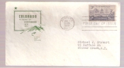 FDC Colorado 75th Anniversary  1951 - 1951-1960