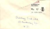 Großbritannien / United Kingdom - 1971 Streikpost / Strike Mail Authorised Service (B907) - Local Issues