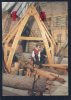 CPM Neuve Royaume Uni STRATFORD-UPON-AVON Muséum The Carpenter Working On A Timber-framed Building - Stratford Upon Avon