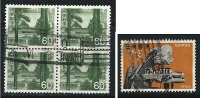 ● JAPAN 1966 / 69 - Tempio - N.° 841 + 854 Usati - Cat. ? € - Lotto N. 129 /32 - Used Stamps