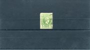 1891-96 Greece-"Small Hermes" 3rd Period(Athenian)- 5l. Citrus-green Used(hinge), Perforated 11 1/2, Except 11 1/4 Right - Oblitérés