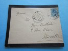 Lettre  Sóller  Aux Baléares ( Espagne España ) Pour Marseille Du 5 Février 1919 Guerre Pour Marseille - Covers & Documents