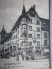 Schaffhouse  Place Du Frohnwaag Suisse -Chocolat Suchard Neuchâtel Suisse— Chromo Image— - Suchard