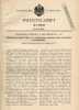 Original Patentschrift - W. Erdmann In Brandenburg A. Havel , 1901 , Aktenordner , Akten , Büro , Bureau !!! - Sonstige & Ohne Zuordnung