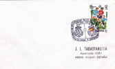 WORLD FOOTBALL CUP, 1982, METER MARK ON COVER, SPAIN - 1982 – Espagne