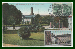 ALLEMAGNE -  BAD HOMBURG , Schloss. ( Voy 1912 Pour La Monaco ,   état Voir ! ) - Homberg