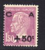 France N° 251  XX Gomme D´origine  Au Profit De La Caisse D´Amorti. ( II ) : Type Pasteur + 50 Sur 1 F.  50  Lilas TB - 1927-31 Sinking Fund