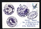 PINGUINS, 1981, SHIP CACHET, RUSSIA - Penguins