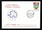 PINGUINS, ANTARCTICA TREATY SIGNING, 1979, SPECIAL COVER, OBLITERATION CONCORDANTE, ROMANIA - Pingouins & Manchots