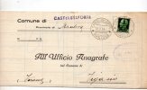 1944 LETTERA CON ANNULLO CASTELBELFORTE MANTOVA - Marcophilie