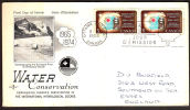 Cov436 Canada, Water Conservation, International Hydrological Decade 1965-74, FDC - Brieven En Documenten