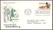 Cov456 United States 1977, Skilled Hands For Independence, Wheelwright, FDC - 1971-1980