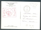 TAAF Y&T PA 104 établissements Permanents Disker 1989 FDC Circulée Port-aux-Français Kerguelen 1/1/1989 - Brieven En Documenten