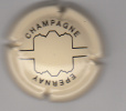 Capsule De Champagne - Epernay Crème Et Noir - Epernay