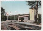 Delcampe - CPSM COLORISEE L'ENTREE DU CAMPING DU DOMAINE DU PIN DE LA LEGUE, FREJUS, VAR 83 - Frejus