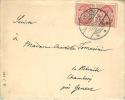 Denmark Cover 24/11 1903 Chambesy - Geneve - Cartas & Documentos