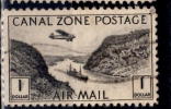 Canal Zone 1931 $1.00 Air Mail Issue #C14 - Kanaalzone