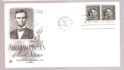 FDC Abraham Lincoln - Scott # 1303 - 1961-1970