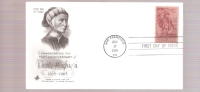 FDC Dante Alighieri  - Scott # 1268 - 1961-1970