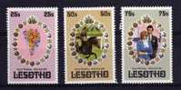 Lesotho - 1981 - Royal Wedding - MNH - Lesotho (1966-...)