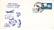 POLAR PHILATELY, PINGUIN, BEAR, 1976, SPECIAL COVER, OBLITERATION CONCORDANTE, ROMANIA - Pingouins & Manchots