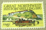 USA 1970 150 Anniversary Of Fort Snelling Great Northwest 6c - Used - Otros & Sin Clasificación