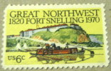 USA 1970 150 Anniversary Of Fort Snelling Great Northwest 6c - Used - Autres & Non Classés