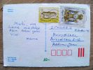 Post Card Sent To Lithuania From Hungary, Clocks Watches - Brieven En Documenten