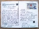 Post Card Sent From Czechoslovakia To Lithuania, Josef Capek - Briefe U. Dokumente