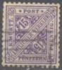 1917 Dienstmarken Ziffern In Schildern 15 Pf 252 / Sc O126 / Y&T 65 Gestempelt/oblitere/used - Oblitérés