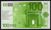 POLYMER Test Note "NATHAN" Billet Scolaire, 100 EURO, Beids. Druck, Educativ, RRR, UNC - Other & Unclassified