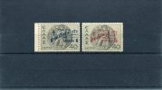 1945-Greece-"Postal Staff Anti-Tuberculosis Fund" Charity- W/ Cyan, Red-violet Ovpt -complete Set MNH - Wohlfahrtsmarken