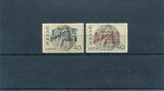 1945-Greece-"Postal Staff Anti-Tuberculosis Fund" Charity- W/ Cyan, Red-violet Ovpt -complete Set MH - Wohlfahrtsmarken