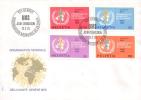 Schweiz / Switzerland - Mi-Nr OMS 36/39 FDC (o034) - Oficial