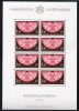 LIECHTENSTEIN ** MINIFEUILLE MINIATURE SHEET KLEINBOGEN 1975 - Blocks & Sheetlets & Panes