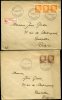 DK  King On Home Made  FDC 21 OKT 1948 - Lettres & Documents