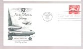 FDC Air Mail Stamp - Scott # C60 - 1951-1960