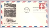 FDC Air Mail Stamp - Scott # UC34 - 1951-1960