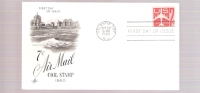 FDC Air Mail Stamp - Scott # C61 - 1951-1960