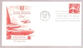 FDC Air Mail Stamp - Scott # C61 - 1951-1960
