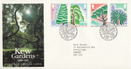 Great Britain FDC Scott #1332-#1335 150th Anniversary Of Kew Gardens - 1981-1990 Em. Décimales