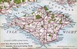 Isle Of Wight - Map - Altri & Non Classificati