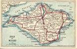 Isle Of Wight - Map - Autres & Non Classés