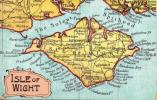 Isle Of Wight - Map - Autres & Non Classés