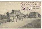 Carte Postale Ancienne Crevecoeur Le Grand - La Gare - Chemin De Fer - Crevecoeur Le Grand