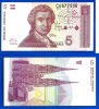 Croatie 5 Dinara 1991 Dinars Croatia Neuf Uncirculated Paypal Skrill OK - Croacia