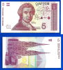 Croatie 5 Dinara 1991 Dinars Croatia Neuf Uncirculated Paypal Skrill OK - Croatie