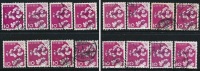 ● JAPAN 1961 - FIORI - N.° 677 Usati, Serie Completa - Cat. ? € - Lotto N. 177 / 78 - Usados